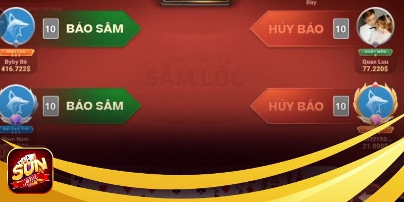 Sunwin update sảnh game sâm lốc rất chuyên nghiệp